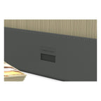 Ultimate Guard Arkhive 800+ in Grau, idealer Stauraum für über 800 Karten und bis zu 350 Toploader, elegantes Monocolor-De...