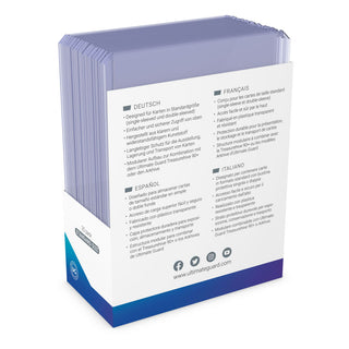 Ultimate Guard Card Covers Toploading 35 pt, 25er-Pack, transparent, für Kartenschutz und Versand.