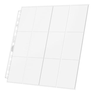 Ultimate Guard 24-Pocket QuadRow Seiten, transparent, 11er-Lochung, doppelseitig, 10er-Pack.
