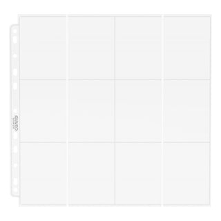Ultimate Guard 24-Pocket QuadRow Seiten, transparent, 11er-Lochung, doppelseitig, 10er-Pack.