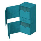Ultimate Guard Twin Flip`n`Tray 266+ Xenoskin Petrolblau