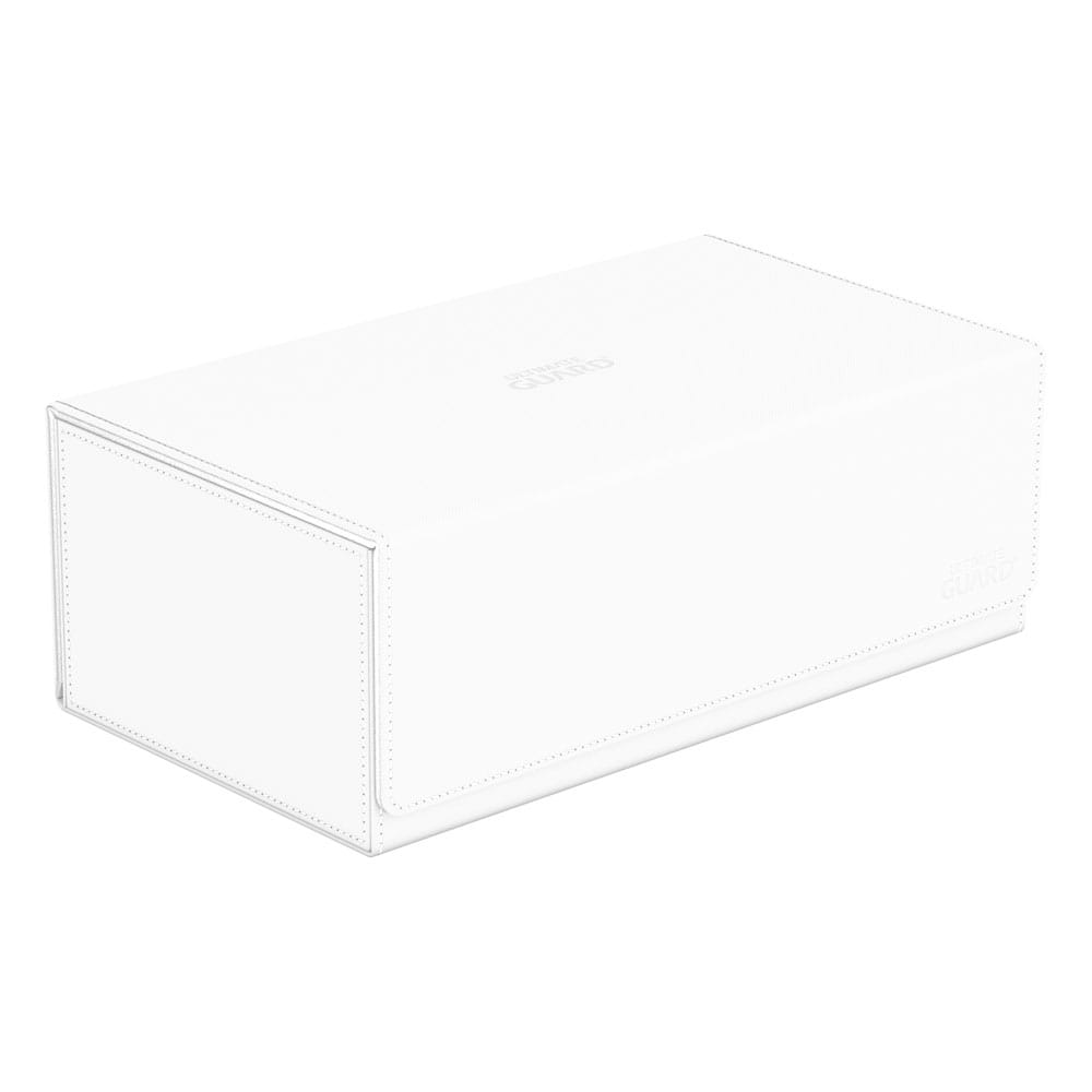 Weiße Ultimate Guard Arkhive 800+ XenoSkin Box für 800+ Karten, geschlossen.