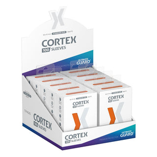 Ultimate Guard Cortex Sleeves Standardgröße Orange, 100er Packung in Displaybox.