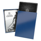 Ultimate Guard Katana Sleeves Blue Bird, 100er Pack, zeigt blaue Kartenhüllen mit Samurai-Design.