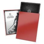Ultimate Guard Katana Sleeves, rot, mit Samurai-Motiv, 100 Stück, Standardgröße, Rising Sun Edition.