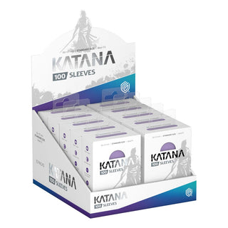 Ultimate Guard Katana Sleeves Standardgröße, 100er Packung, Displaybox, Summer Cloud Design.