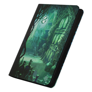 Ultimate Guard Zipfolio 360 Xenoskin mit gruseligem "Duskmourn: House of Horror" Design, Magic: The Gathering.
