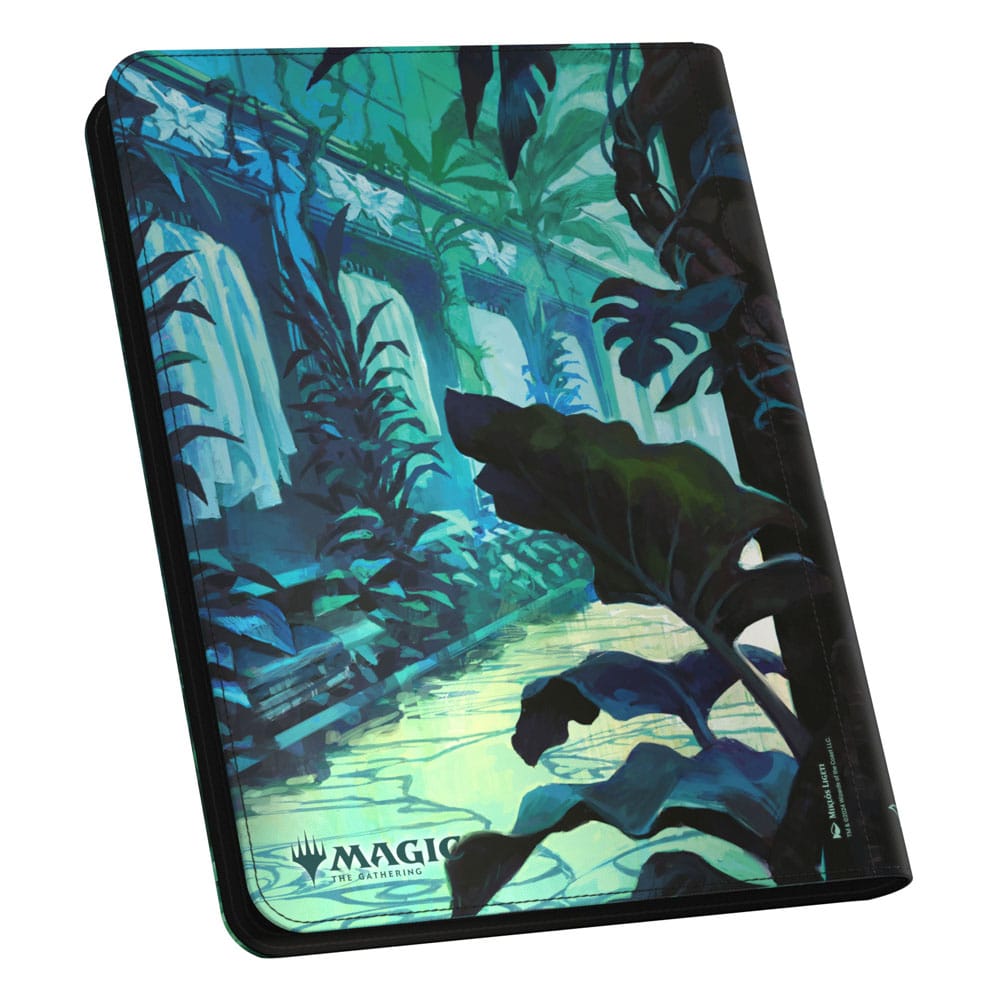Ultimate Guard Zipfolio 360 Xenoskin mit gruseligem Duskmourn-Design, Magic: The Gathering Edition.