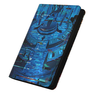 Ultimate Guard Zipfolio 360 Xenoskin mit gruseligem Duskmourn-Design für Magic: The Gathering-Karten.