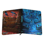 Ultimate Guard Zipfolio 360 Xenoskin "Duskmourn: House of Horror" mit gruseligen, farbenfrohen Illustrationen.