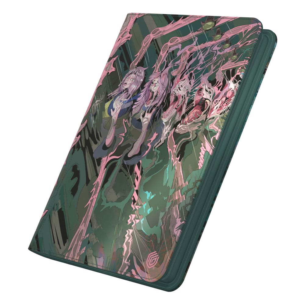 Ultimate Guard Zipfolio 360 Xenoskin mit gruseligem "Duskmourn: House of Horror" Design, Magic: The Gathering Edition.