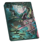 Ultimate Guard Zipfolio 360 Xenoskin mit gruseligem "Duskmourn: House of Horror" Design, Magic: The Gathering Thema.