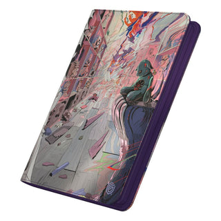 Ultimate Guard Zipfolio 360 Xenoskin mit gruseligem "Duskmourn: House of Horror" Design, Magic: The Gathering Edition.