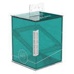 Ultimate Guard Boulder 100+ Clear Malachite Deck-Box, transparent, für Kartenaufbewahrung.