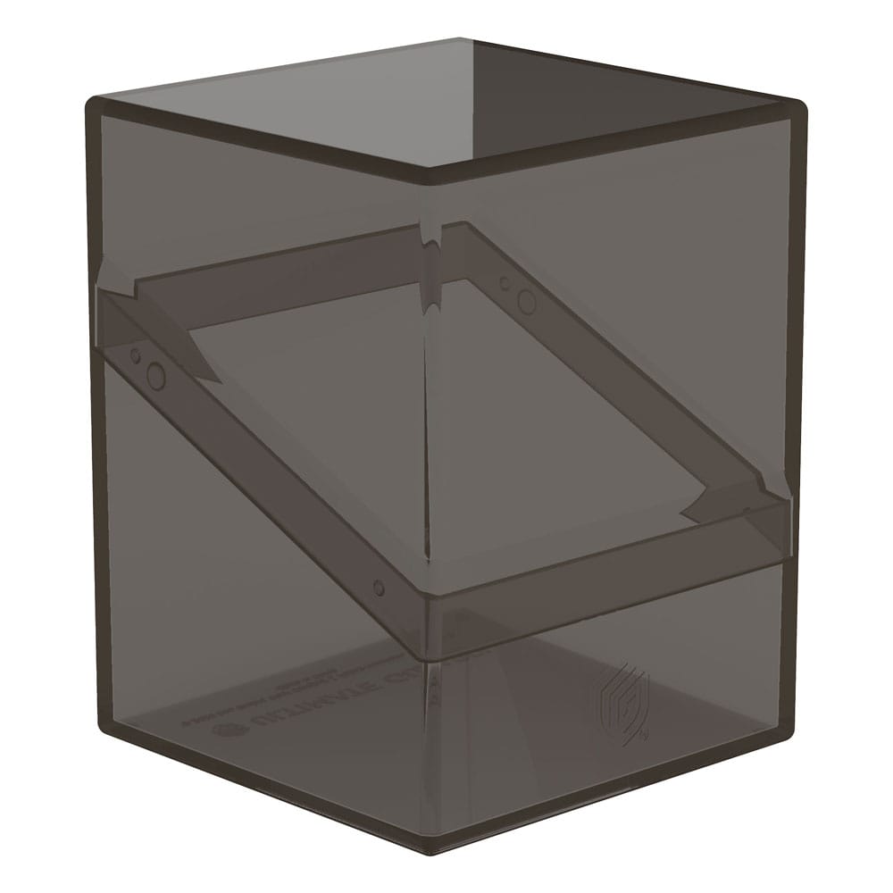 Ultimate Guard Boulder 100+ Clear Onyx Deck-Box, transparent, für Kartenaufbewahrung.