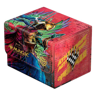 Ultimate Guard Sidewinder 100+ Xenoskin Deck-Box mit Magic: The Gathering "Aetherdrift" Design, Hazoret-Motiv.