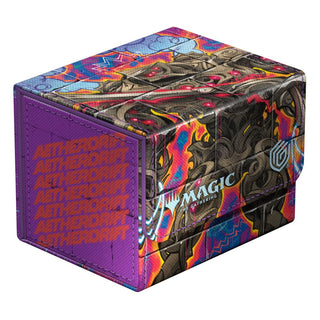 Ultimate Guard Sidewinder 100+ Xenoskin Deck-Box, buntes Design, Magic: The Gathering "Aetherdrift".