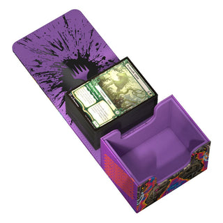 Ultimate Guard Sidewinder 100+ Xenoskin Deck-Box für Magic: The Gathering, Aetherdrift Design, fasst bis zu 120 Karten.