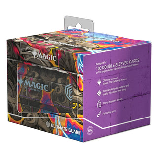 Ultimate Guard Sidewinder 100+ Xenoskin Deck-Box, Magic: The Gathering Design, für 100 doppelt gesleevte Karten.