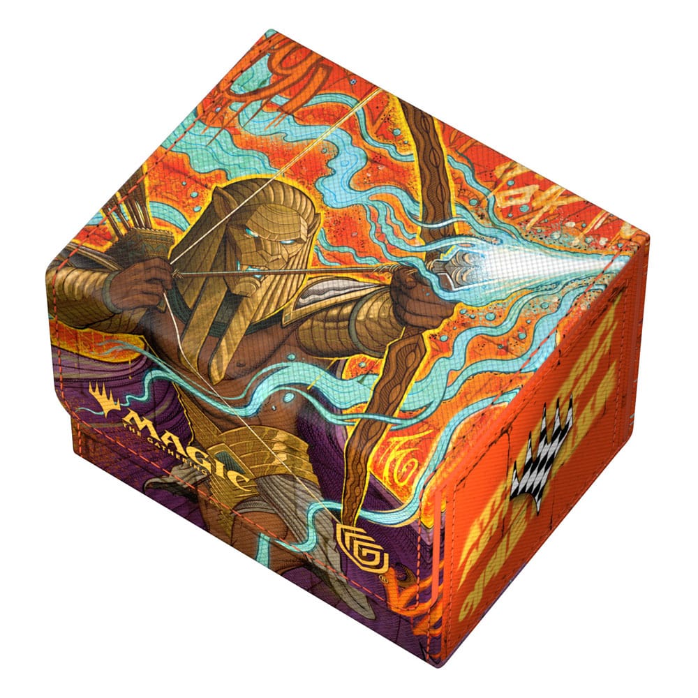 Ultimate Guard Sidewinder 100+ Xenoskin Deck-Box für Magic: The Gathering, Aetherdrift Design, fasst bis zu 120 Karten.