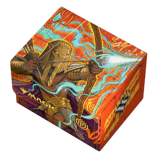 Ultimate Guard Sidewinder 100+ Xenoskin Deck-Box für Magic: The Gathering, Aetherdrift Design, fasst bis zu 120 Karten.