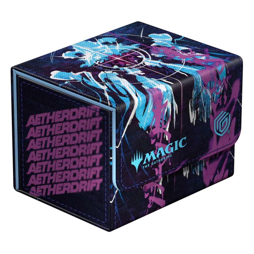Ultimate Guard Sidewinder 100+ Xenoskin Deck-Box, Aetherdrift Design, für Magic: The Gathering Karten.