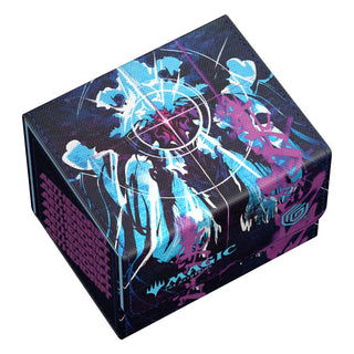 Ultimate Guard Sidewinder 100+ Xenoskin Deck-Box mit Aetherdrift-Design für Magic: The Gathering.