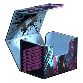 Ultimate Guard Sidewinder 100+ Xenoskin Deck-Box, Aetherdrift Design, für Magic: The Gathering Karten.