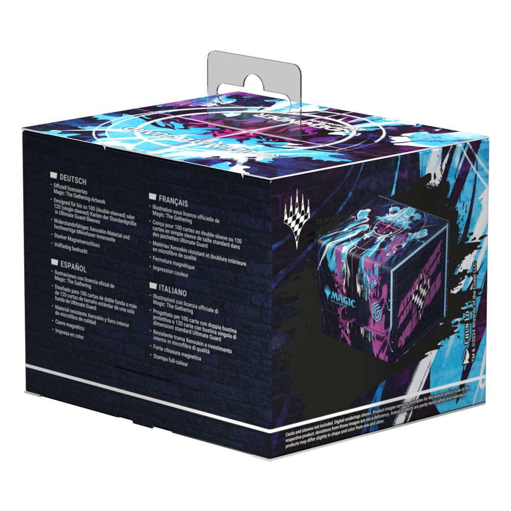 Ultimate Guard Sidewinder 100+ Xenoskin Deck-Box für Magic: The Gathering, Design "Aetherdrift", für 100-120 Karten.