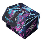 Ultimate Guard Sidewinder 100+ Xenoskin Deck-Box mit buntem "Aetherdrift" Design für Magic: The Gathering Karten.