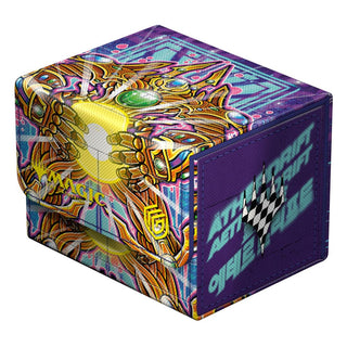 Ultimate Guard Sidewinder 100+ Xenoskin Deck-Box mit Magic: The Gathering "Aetherdrift" Design, Solar Gearhulk Motiv.