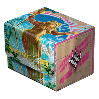 Ultimate Guard Sidewinder 100+ Xenoskin Deck-Box, Magic: The Gathering "Aetherdrift" Design.