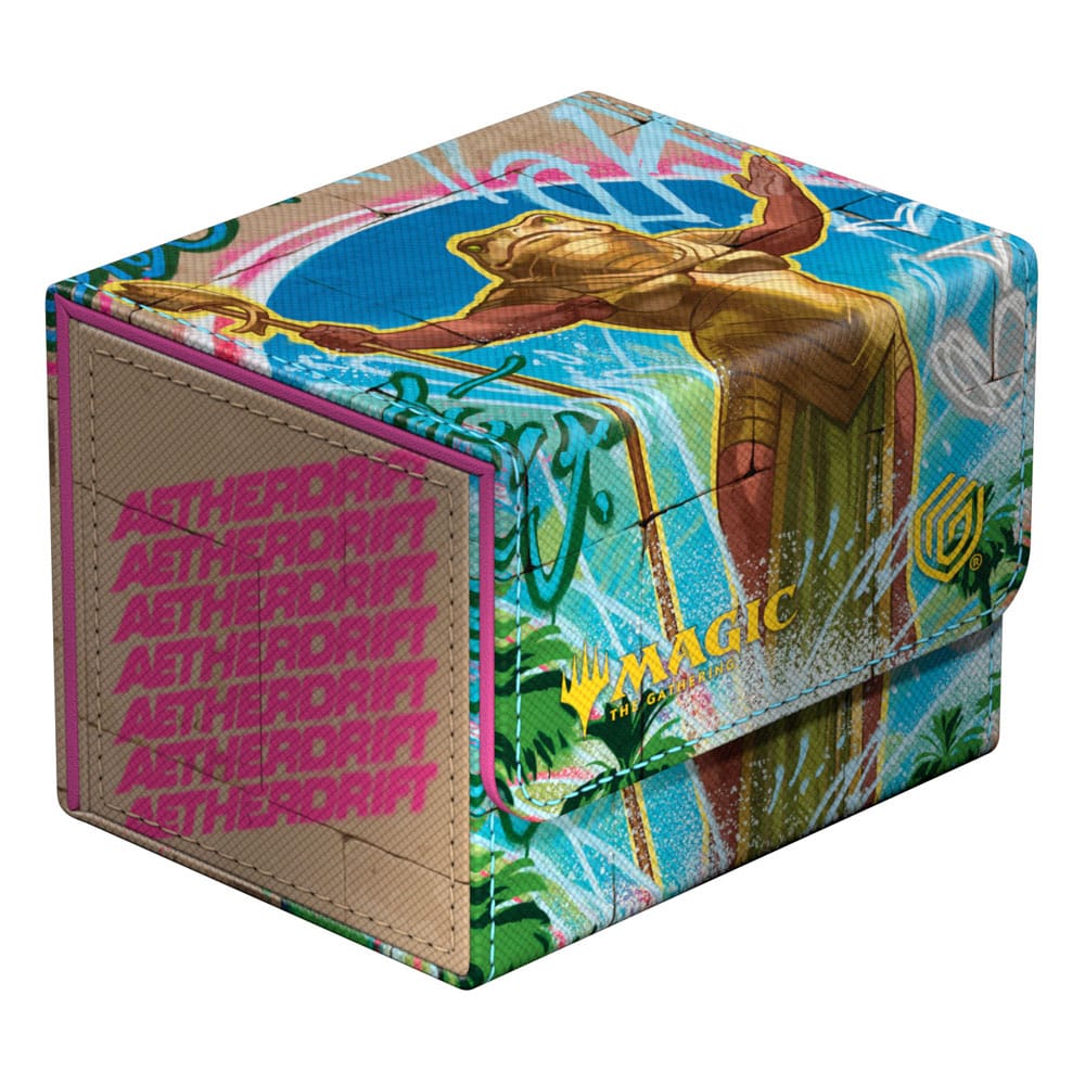 Ultimate Guard Sidewinder 100+ Xenoskin Deck-Box, Aetherdrift Design, für Magic: The Gathering Karten.