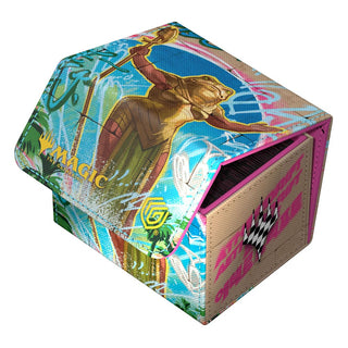 Ultimate Guard Sidewinder 100+ Xenoskin Deck-Box, Magic: The Gathering "Aetherdrift" Design, Sab-Sunen Artwork.