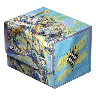 Ultimate Guard Sidewinder 100+ Xenoskin Deck-Box mit "Aetherdrift" Design für Magic: The Gathering Karten.