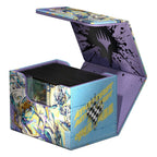 Ultimate Guard Sidewinder 100+ Xenoskin Deck-Box, offen, mit Karten, Magic: The Gathering "Aetherdrift" Design.