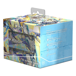 Ultimate Guard Sidewinder 100+ Xenoskin Deck-Box für Magic: The Gathering, Aetherdrift Design, fasst 100 Karten.