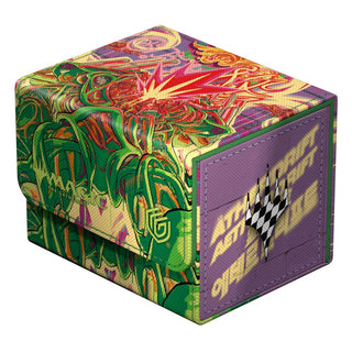 Ultimate Guard Sidewinder 100+ Xenoskin Deck-Box, bunte "Aetherdrift"-Grafik, für Magic: The Gathering Karten.