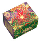 Bunte Ultimate Guard Sidewinder 100+ Deck-Box mit Xenoskin-Material und Aetherdrift-Design für Magic: The Gathering.