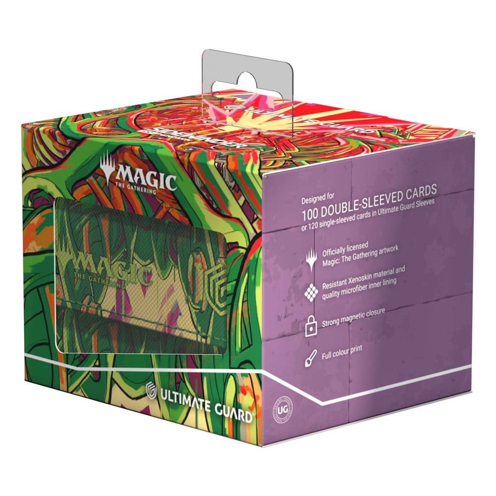 Ultimate Guard Sidewinder 100+ Xenoskin Deck-Box für Magic: The Gathering, bunte Verpackung, fasst 100 doppelt gesleevte K...