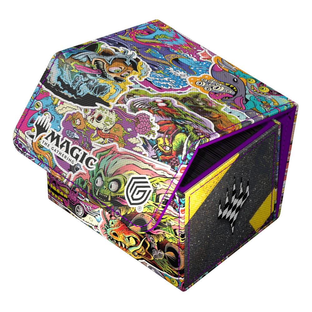 Bunte Ultimate Guard Sidewinder 100+ Xenoskin Deck-Box, Magic: The Gathering "Aetherdrift" Design.