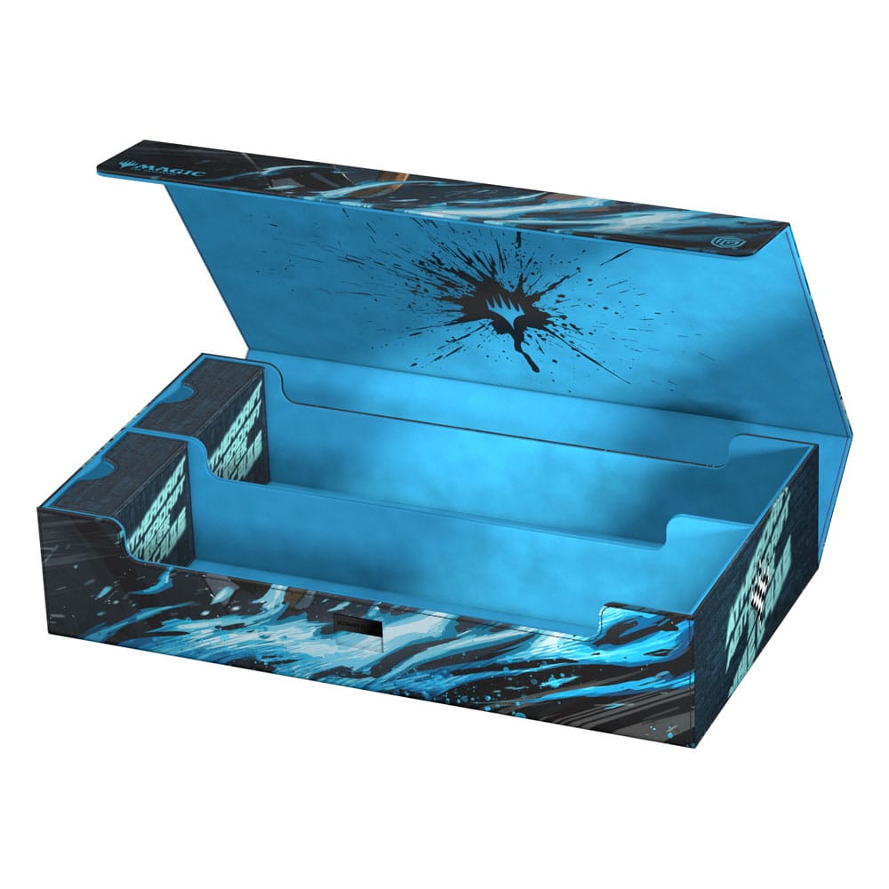 Ultimate Guard Omnihive 1000+ Xenoskin Magic: The Gathering Aetherdrift Box, geöffnet, blaues Design.