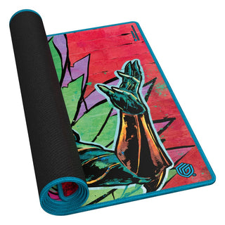Magic: The Gathering Play-Mat "Aetherdrift" mit Hazoret-Motiv, 61x35cm, gepolstert, rutschfest, von Ultimate Guard.