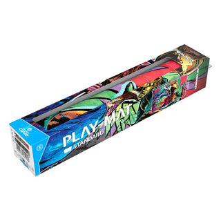 Magic: The Gathering Play-Mat "Aetherdrift" von Ultimate Guard, 61x35cm, buntes Design in Verpackung.