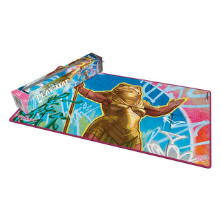 Magic: The Gathering Play-Mat "Aetherdrift" mit Sab-Sunen-Design, 61x35cm, von Ultimate Guard.