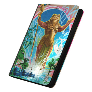 Ultimate Guard Zipfolio 360 Xenoskin mit MTG "Aetherdrift" Design, zeigt Sab-Sunen, Luxa Embodied.