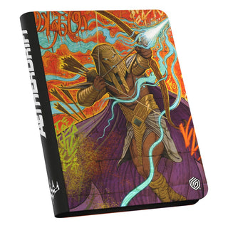 Ultimate Guard Zipfolio 360 Xenoskin mit Magic: The Gathering "Aetherdrift" Design, zeigt Ketramose, the New Dawn.