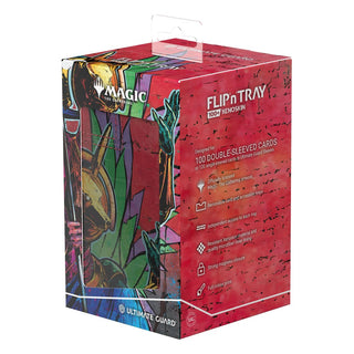 Ultimate Guard Flip'n'Tray 100+ Xenoskin Deck-Box mit Magic: The Gathering "Aetherdrift" Artwork.