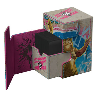 Ultimate Guard Flip'n'Tray 100+ Xenoskin Magic: The Gathering Aetherdrift Deck-Box mit Sab-Sunen Artwork.