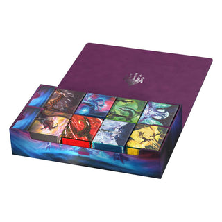Ultimate Guard Omnihive 1000+ Xenoskin Deck-Box mit Magic: The Gathering Drachenmotiven.